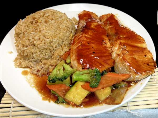 Hibachi Salmon D